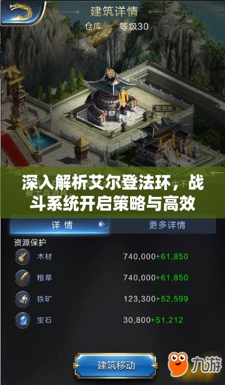 深入解析艾尔登法环，战斗系统开启策略与高效资源管理技巧