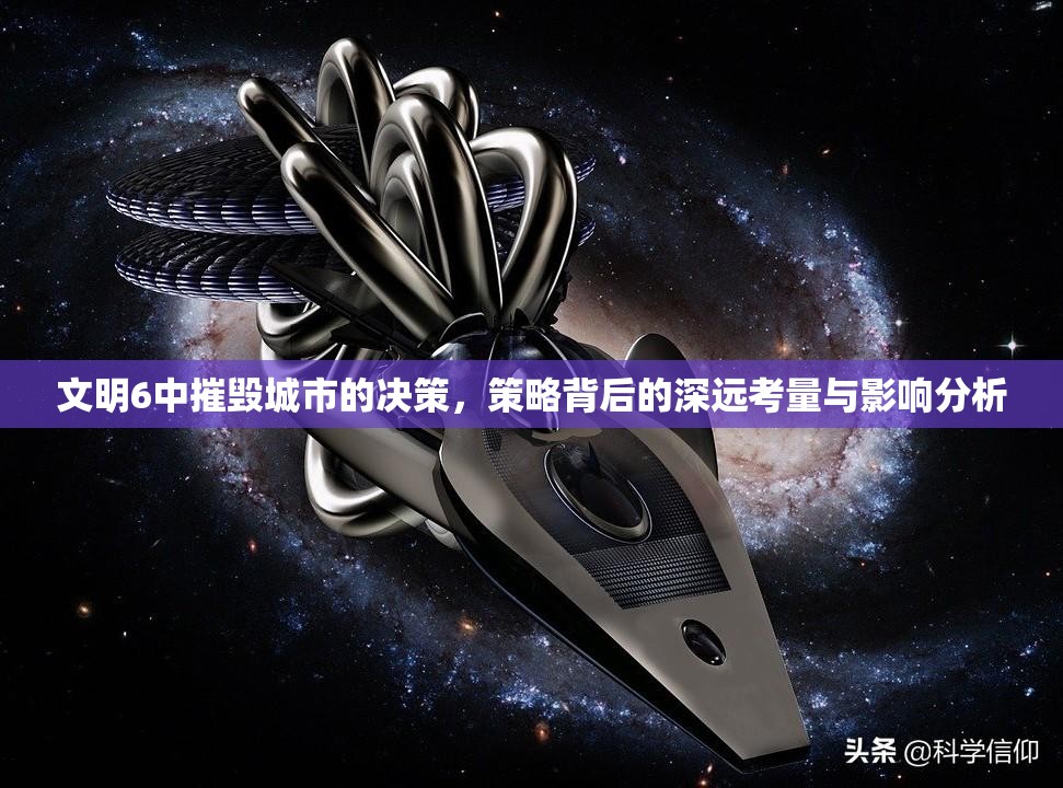 文明6中摧毁城市的决策，策略背后的深远考量与影响分析