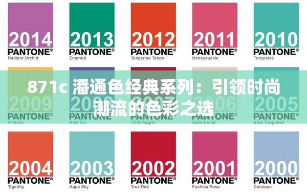 871c 潘通色经典系列：引领时尚潮流的色彩之选