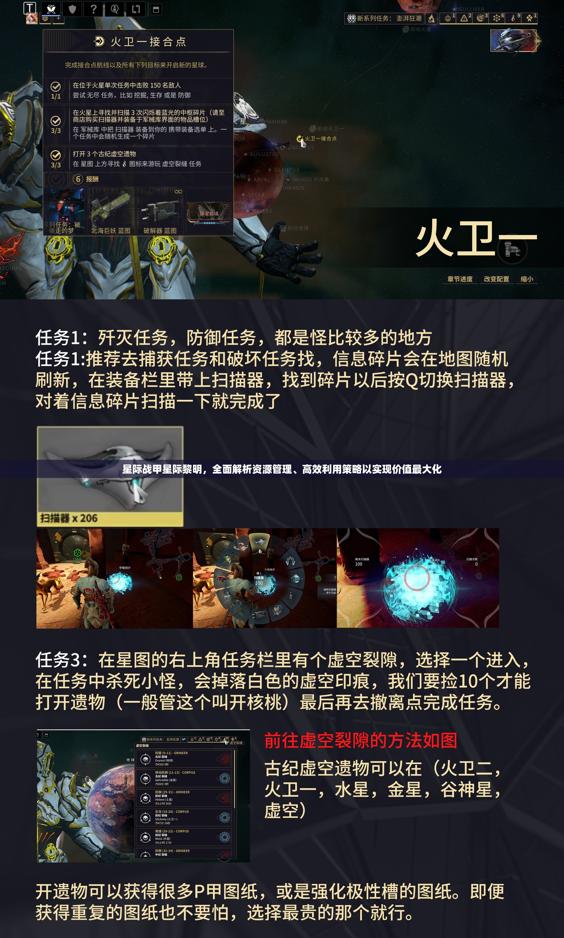 星际战甲星际黎明，全面解析资源管理、高效利用策略以实现价值最大化