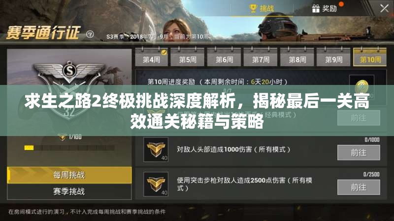 求生之路2终极挑战深度解析，揭秘最后一关高效通关秘籍与策略