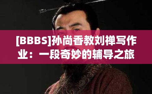 [BBBS]孙尚香教刘禅写作业：一段奇妙的辅导之旅