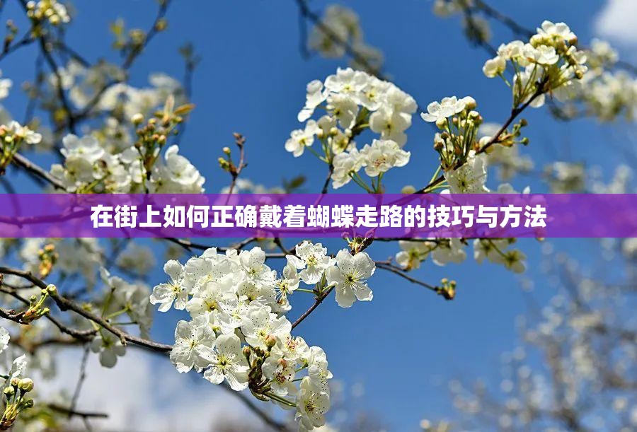 在街上如何正确戴着蝴蝶走路的技巧与方法