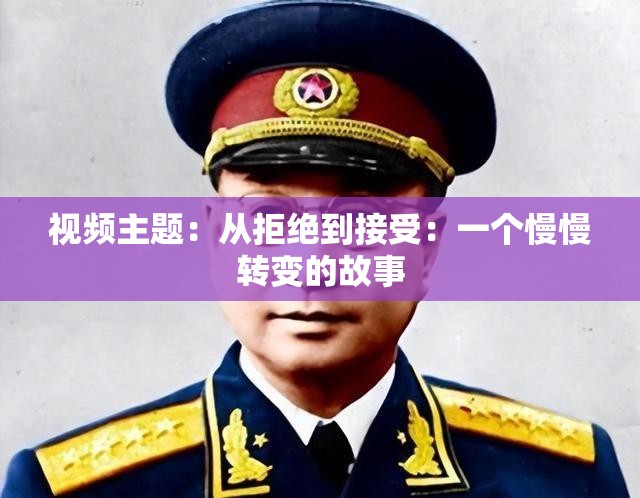 视频主题：从拒绝到接受：一个慢慢转变的故事