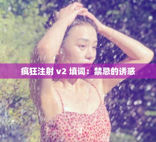 疯狂注射 v2 填词：禁忌的诱惑