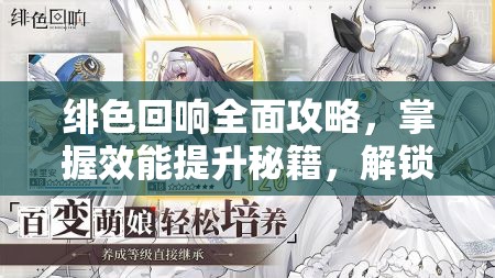 绯色回响全面攻略，掌握效能提升秘籍，解锁游戏高效玩法新境界