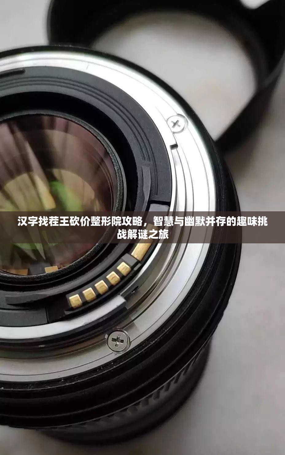 汉字找茬王砍价整形院攻略，智慧与幽默并存的趣味挑战解谜之旅