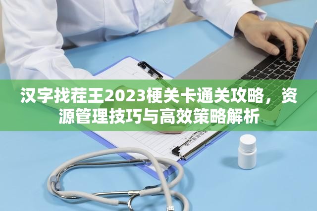 汉字找茬王2023梗关卡通关攻略，资源管理技巧与高效策略解析