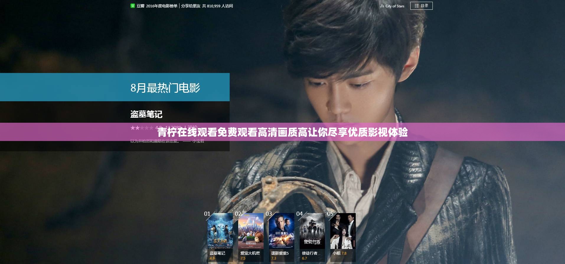 青柠在线观看免费观看高清画质高让你尽享优质影视体验