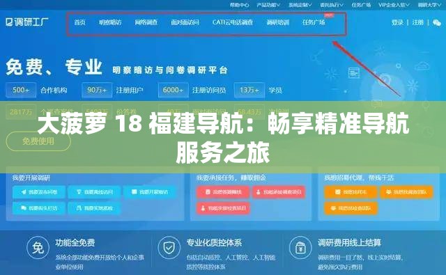 大菠萝 18 福建导航：畅享精准导航服务之旅