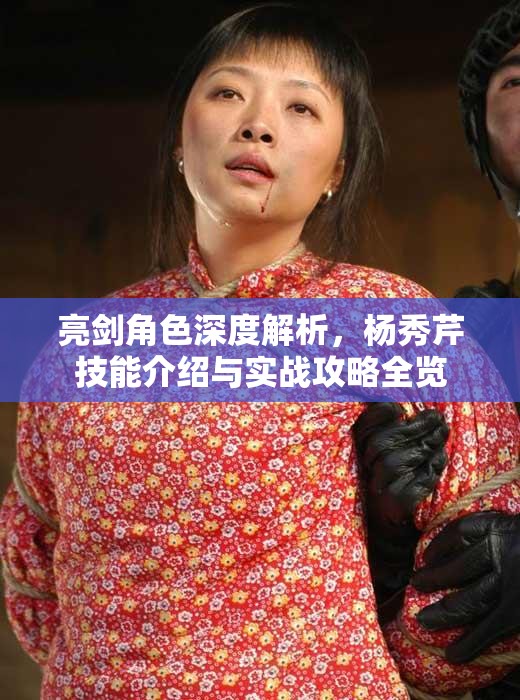 亮剑角色深度解析，杨秀芹技能介绍与实战攻略全览