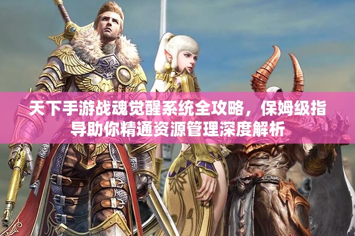 天下手游战魂觉醒系统全攻略，保姆级指导助你精通资源管理深度解析