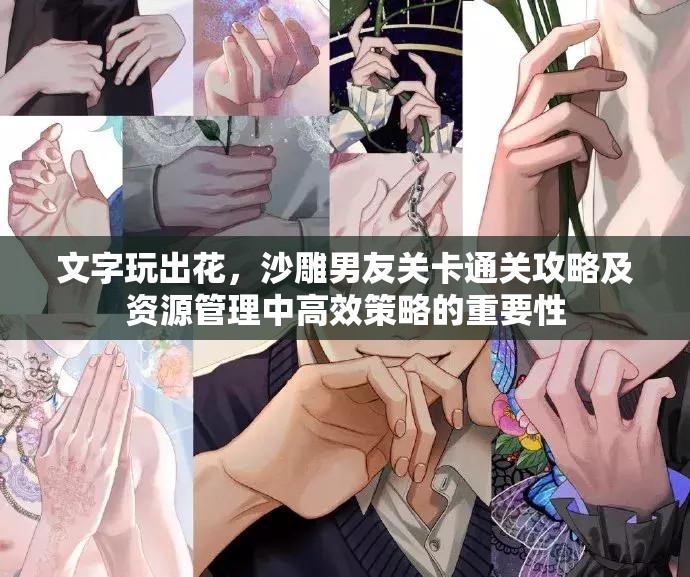 文字玩出花，沙雕男友关卡通关攻略及资源管理中高效策略的重要性
