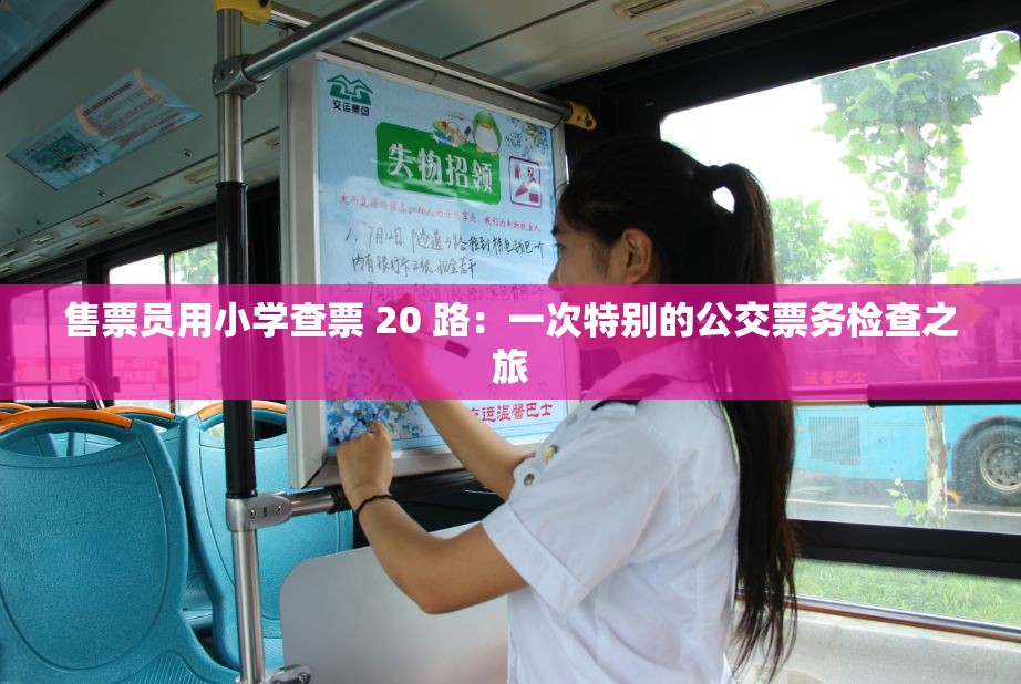 售票员用小学查票 20 路：一次特别的公交票务检查之旅