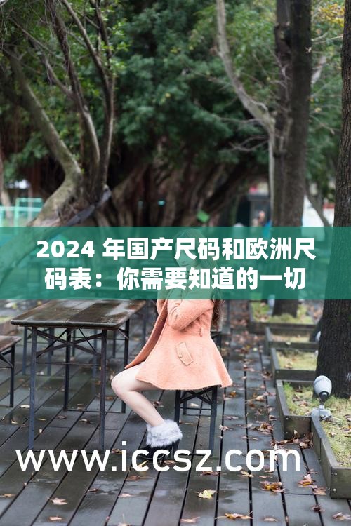 2024 年国产尺码和欧洲尺码表：你需要知道的一切