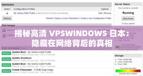 揭秘高清 VPSWINDOWS 日本：隐藏在网络背后的真相