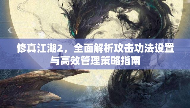 修真江湖2，全面解析攻击功法设置与高效管理策略指南