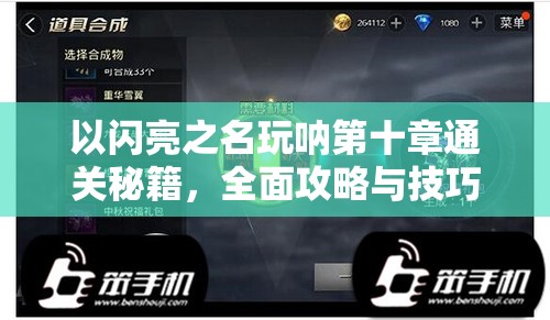 以闪亮之名玩呐第十章通关秘籍，全面攻略与技巧深度解析