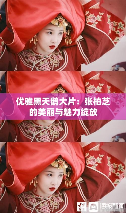 优雅黑天鹅大片：张柏芝的美丽与魅力绽放