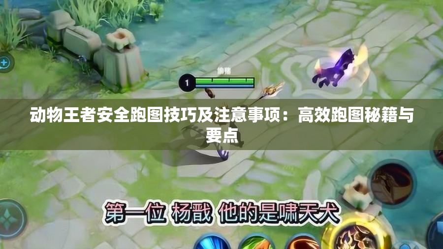 动物王者安全跑图技巧及注意事项：高效跑图秘籍与要点