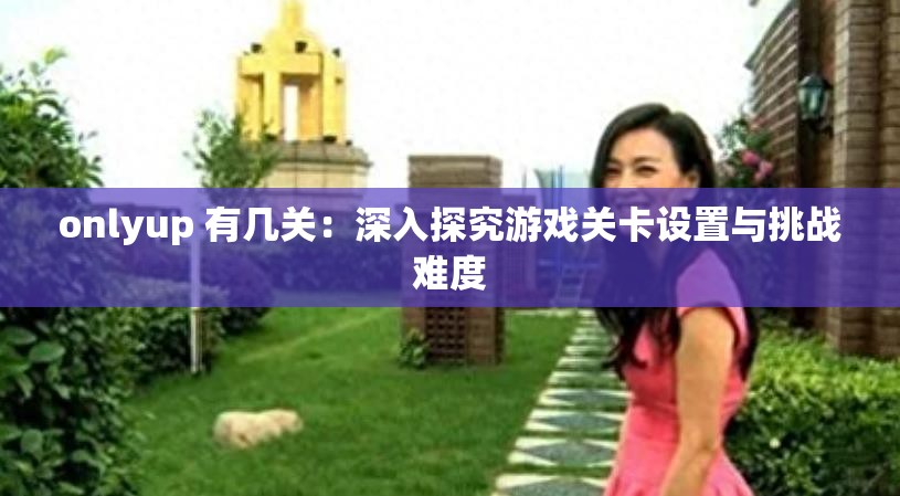 onlyup 有几关：深入探究游戏关卡设置与挑战难度