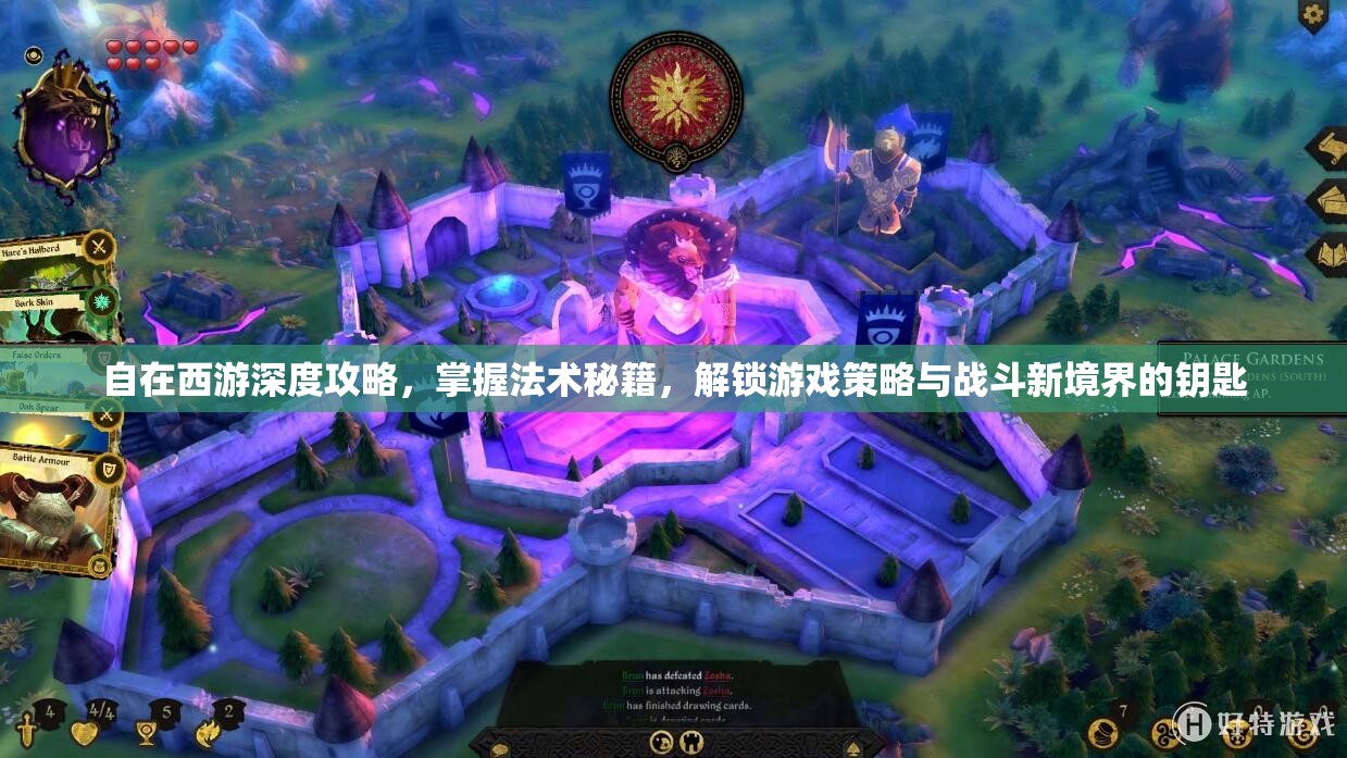 自在西游深度攻略，掌握法术秘籍，解锁游戏策略与战斗新境界的钥匙