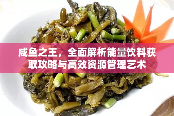 咸鱼之王，全面解析能量饮料获取攻略与高效资源管理艺术