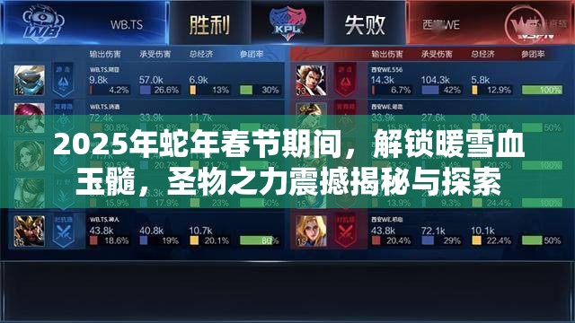 2025年蛇年春节期间，解锁暖雪血玉髓，圣物之力震撼揭秘与探索