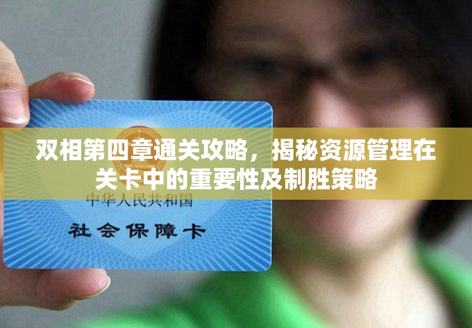 双相第四章通关攻略，揭秘资源管理在关卡中的重要性及制胜策略