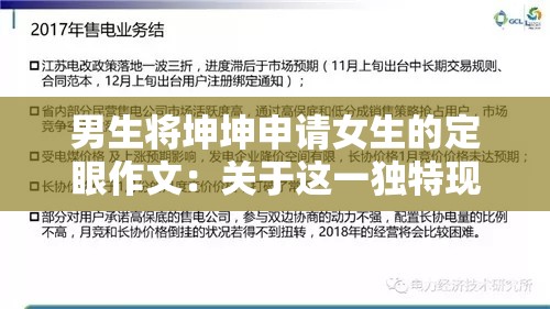 男生将坤坤申请女生的定眼作文：关于这一独特现象的分析与探讨