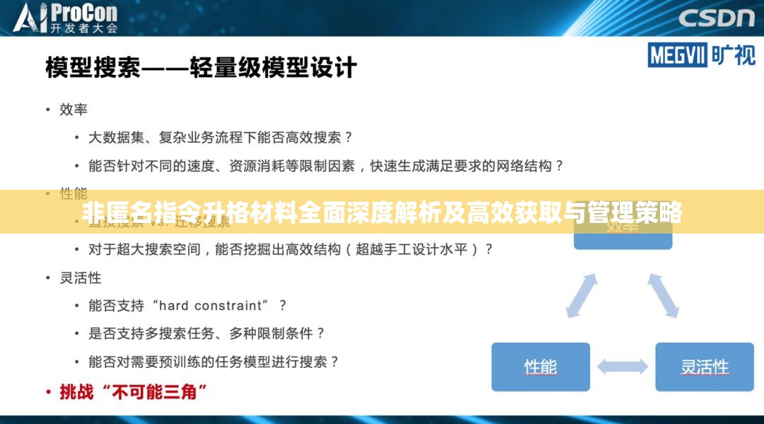 非匿名指令升格材料全面深度解析及高效获取与管理策略