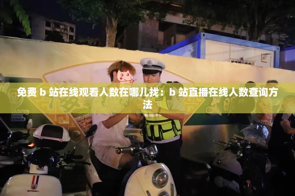 免费 b 站在线观看人数在哪儿找：b 站直播在线人数查询方法