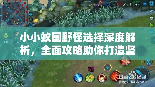 小小蚁国野怪选择深度解析，全面攻略助你打造坚不可摧的无敌蚂蚁军团