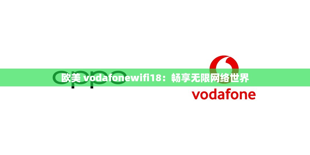 欧美 vodafonewifi18：畅享无限网络世界