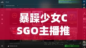 暴躁少女CSGO主播推荐：高能操作与搞笑瞬间全收录，带你领略不一样的游戏世界