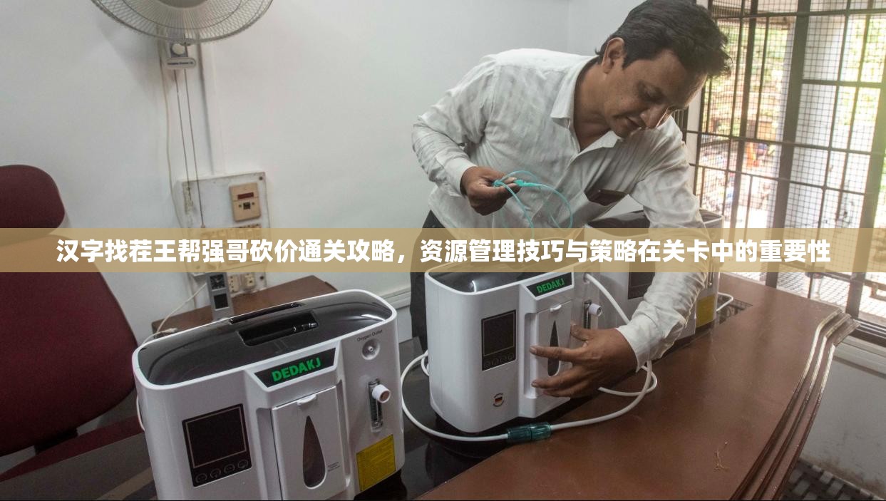 汉字找茬王帮强哥砍价通关攻略，资源管理技巧与策略在关卡中的重要性